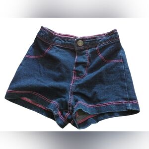 Circo Baby Shorts With Pink Stitching Size 6 Months.